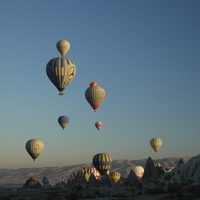 Photo de Turquie - Lunaire Uçhisar en Cappadoce